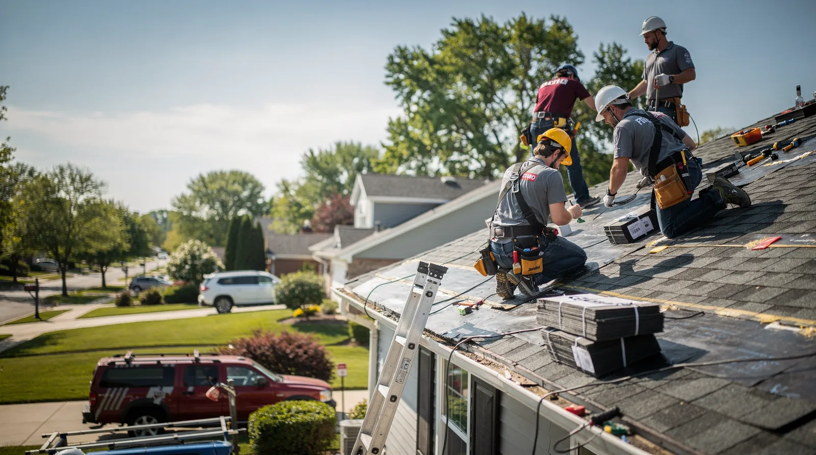 Roof Repair in Medinah, IL around you